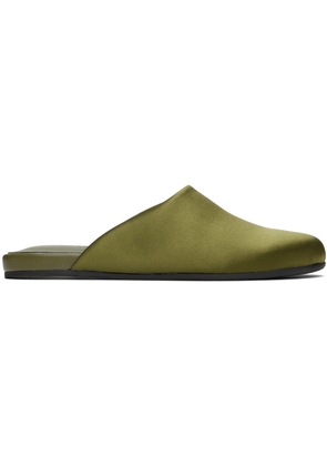 Ancient Greek Sandals Khaki 'The Slipper' Slippers