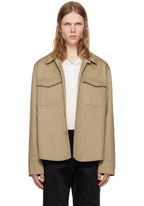 Courrèges Beige Utility Overshirt