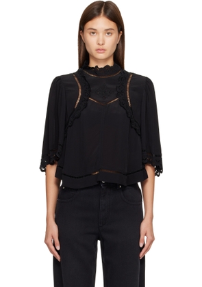 Isabel Marant Black Frany Blouse