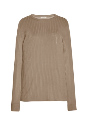 The Row Keya Ribbed-Knit Top - Moda Operandi