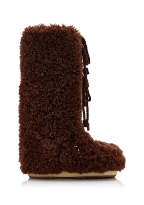 MOON BOOT Icon Shearling Boots - Moda Operandi