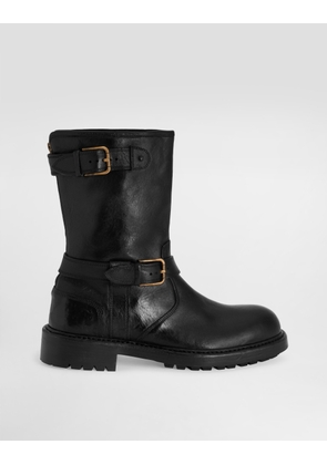 Dolce & Gabbana Stivale - Man Boots And Ankle Boots Black Leather 39