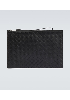 Bottega Veneta Intrecciato Large leather pouch