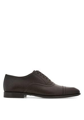 Ferragamo Brown Wingtip Oxfords