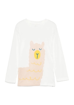 Stella McCartney Kids Alpaca Doodle Print Long-Sleeve T-Shirt