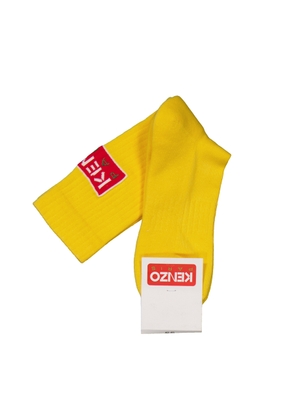 Kenzo Paris Logo Two-Tone Socks