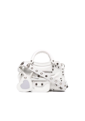 Balenciaga Optic White Ladies Neo Cagole XS Tote Bag