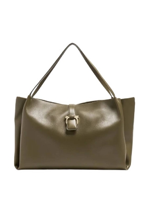 Ferragamo Flap Tote Leather Bag
