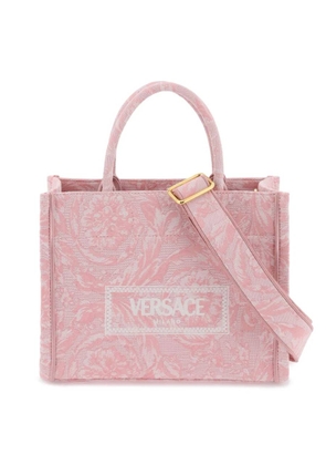 Versace Barocco Athena Small Tote Bag Print