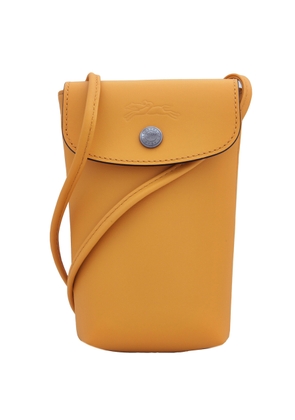 Longchamp Le Pliage Xtra Phone Case With Leather Lace Apricot
