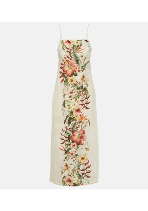 Zimmermann Lexi floral linen maxi dress