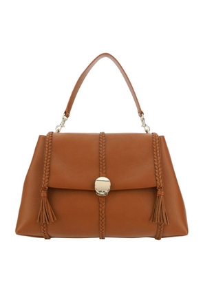 Chloe Grained Bull Leather Large Penelope Shoulder Bag