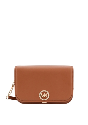 Michael Kors Medium Delancey Leather Messenger Bag
