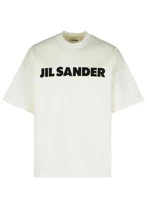 Jil Sander Ivory Cotton T-shirt