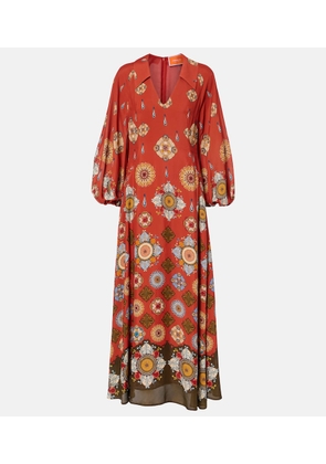 La DoubleJ Diva printed maxi dress