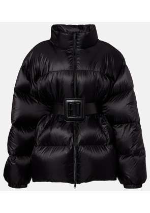 Balenciaga Hourglass belted down jacket