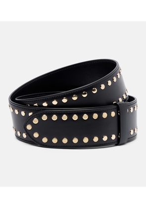 Khaite Theo studded leather belt