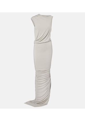 Rick Owens Eva draped jersey gown
