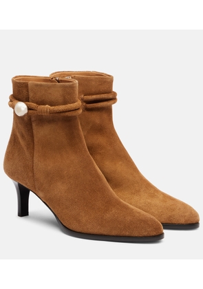 Isabel Marant Miniky Button suede ankle boots