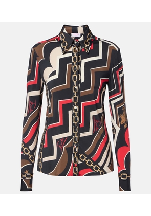Pucci Istrice satin jersey shirt