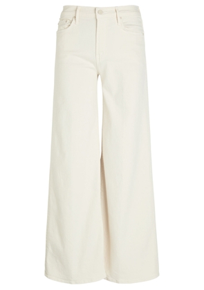 Mother The Twister Skimp Wide-leg Jeans - Cream - 31 (W31 / UK14 / L)