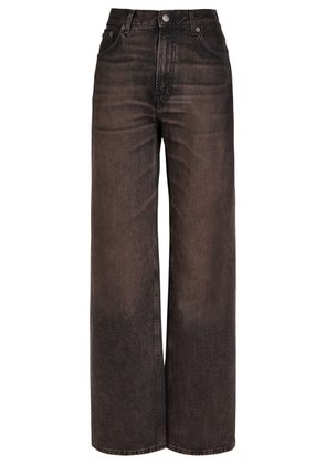 Haikure Korea Straight-leg Jeans - Brown - 26 (W26 / UK8 / S)