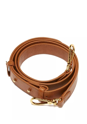 Coccinelle leather strap bag - Brown