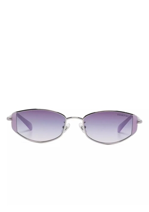 Swarovski Eyewear cat-eye sunglasses - Silver