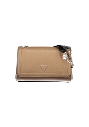 Guess Jeans Brown Polyethylene Handbag