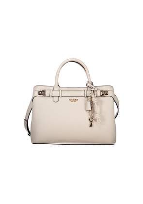 Guess Jeans Beige Polyethylene Handbag