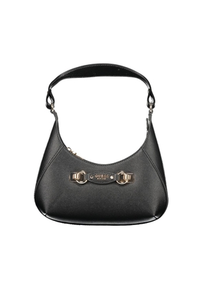 Guess Jeans Black Polyethylene Handbag