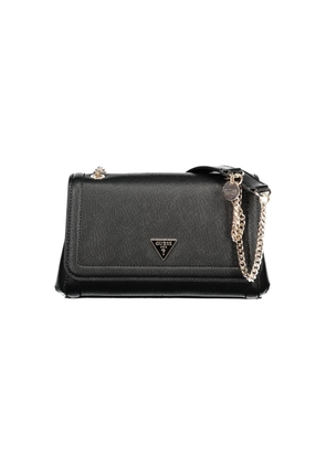 Guess Jeans Black Polyethylene Handbag