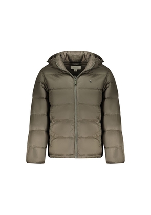 Calvin Klein Brown Polyamide Jackets & Coat - S