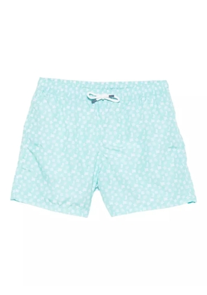 Fedeli all-over print swim shorts - Green