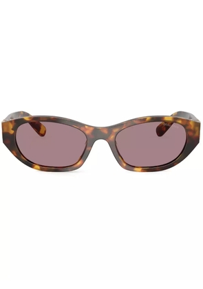 Miu Miu Eyewear tortoiseshell sunglasses - Green