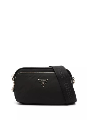 GUESS USA Gemma logo-plaque crossbody bag - Black