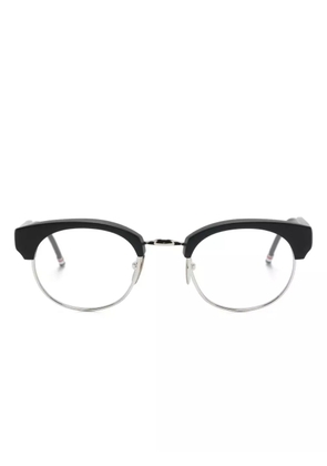 Thom Browne Eyewear round-frame glasses - Black