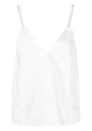 AMBUSH V-neck sleeveless tank top - White