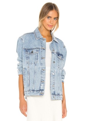 ANINE BING Rory Denim Jacket in Denim-Light. Size S. Also in XS.
