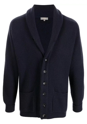 N.Peal Kensington button-up cardigan - Blue
