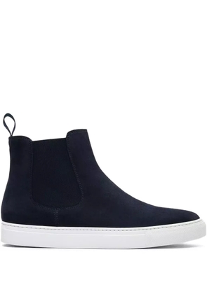 Scarosso slip-on hi-top sneakers - Blue