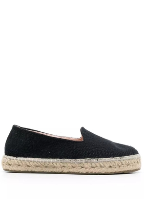 Manebi 26mm chunky slip-on espadrilles - Black