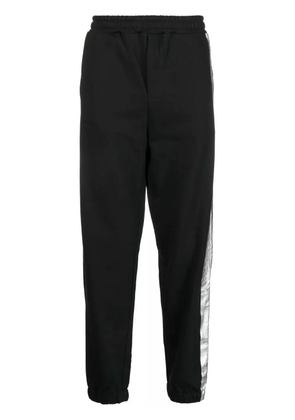 Helmut Lang metallic-detail track pants - Black