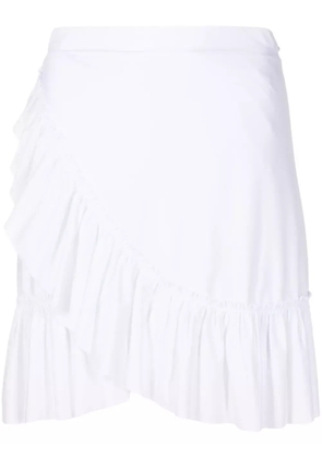Lygia & Nanny Laurita ruffled skirt - White