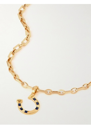 Martha Calvo - Gold-plated Sapphire Necklace - One size