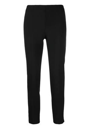 Peserico cropped tailored slim-fit trousers - Black
