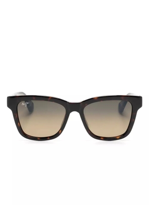 Maui Jim Hanohano square-frame sunglasses - Brown