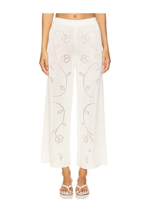 Calle Del Mar Ivy Pant in Beige. Size M. Also in XL, XS.