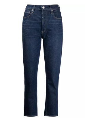 Citizens of Humanity Jolene high-rise straight-leg jeans - Blue