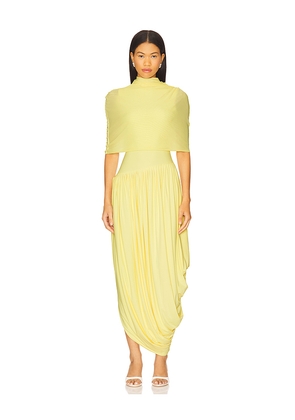 Deme by Gabriella Penelope Dress in Lemon. Size M. Also in L, S, XL, XS.